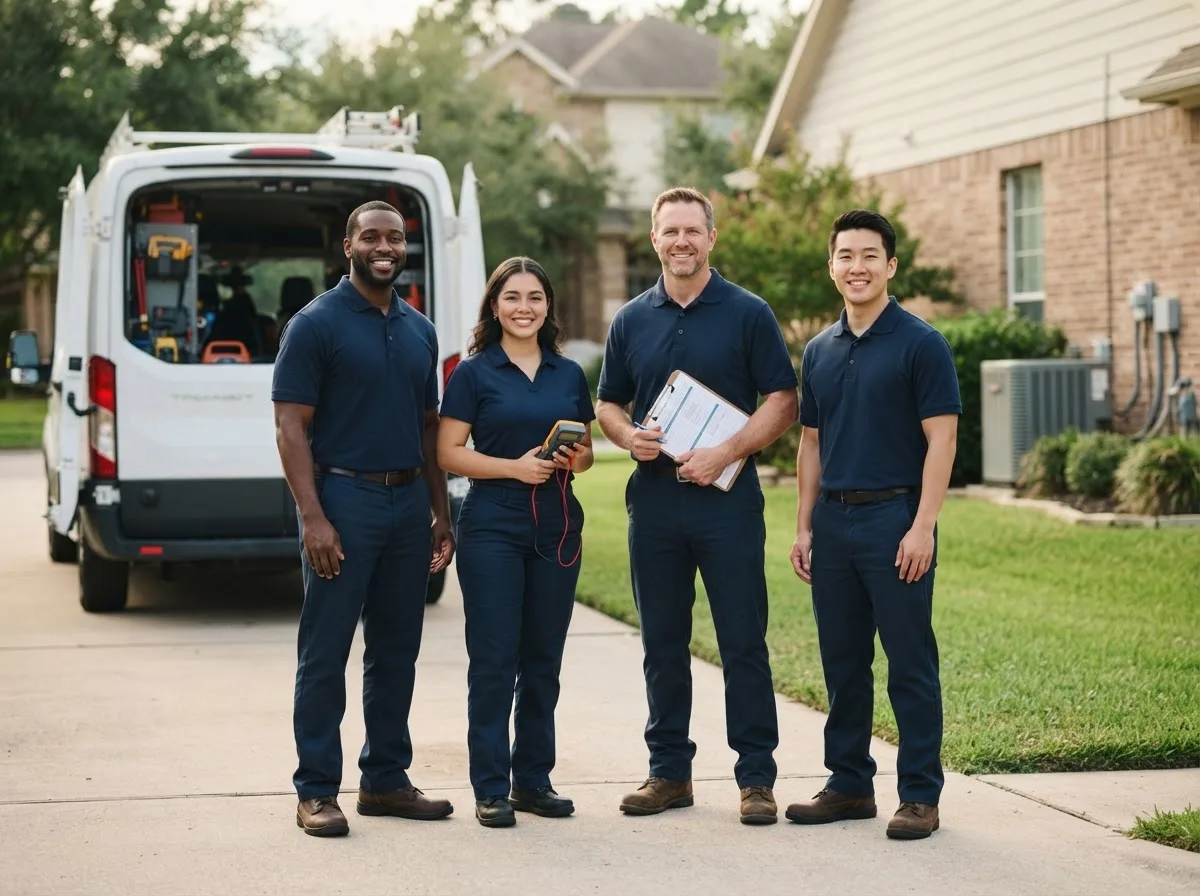 Certified HVAC technician near Lane City, TX